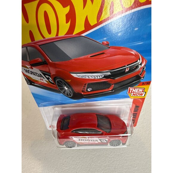 Hot Wheels 2018 Honda Civic Type R Red HW Then and Now 3/10 137/365 1:64 - Picture 4 of 6